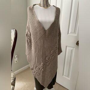 Elegant Poncho shawl